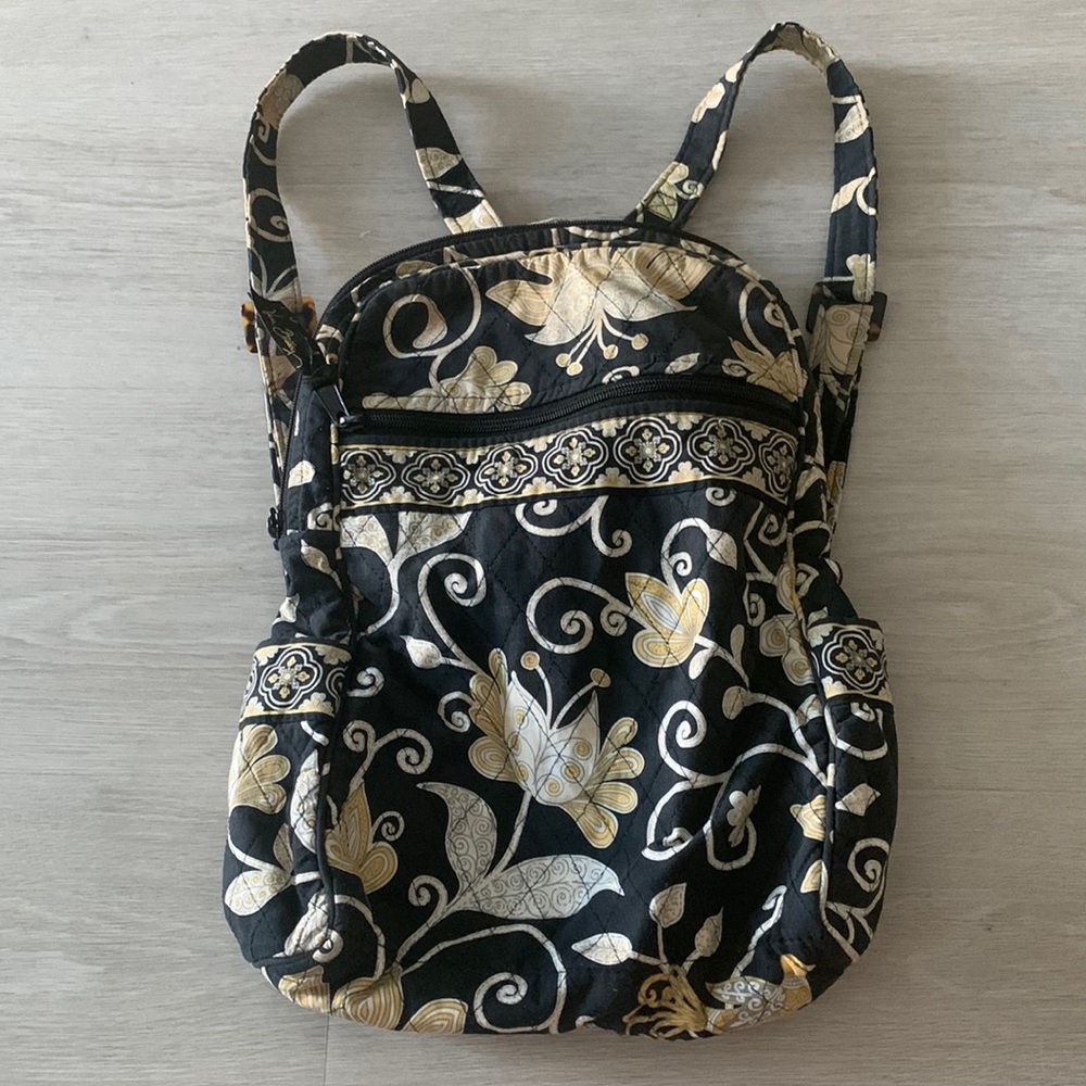 Yellow Bird Vera Bradley mini backpack